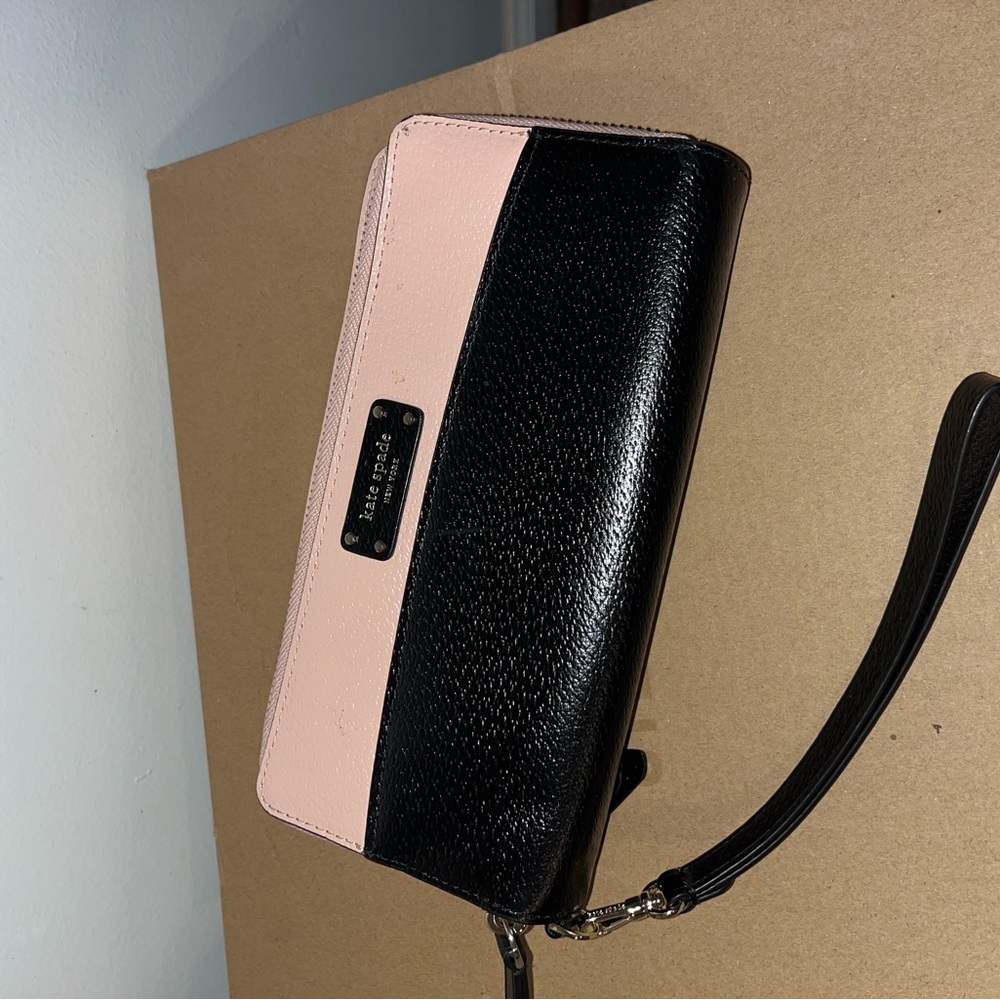 Kate Spade Black and Pink Clutch